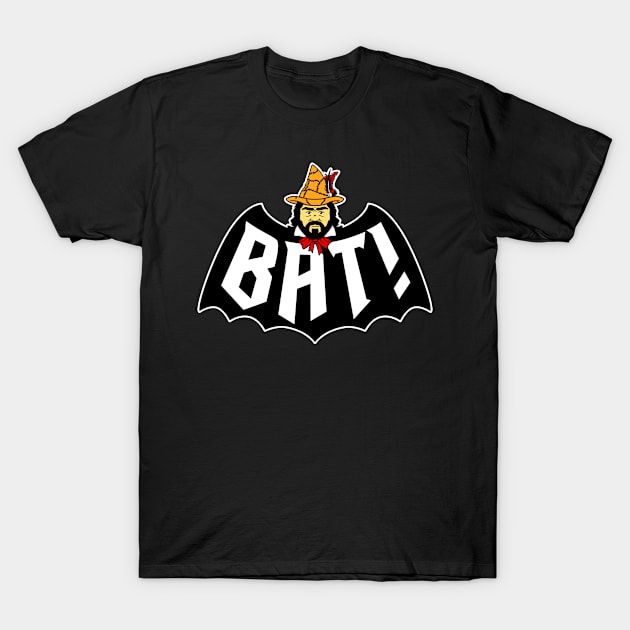 BAT WITH HAT! T-Shirt by blairjcampbell